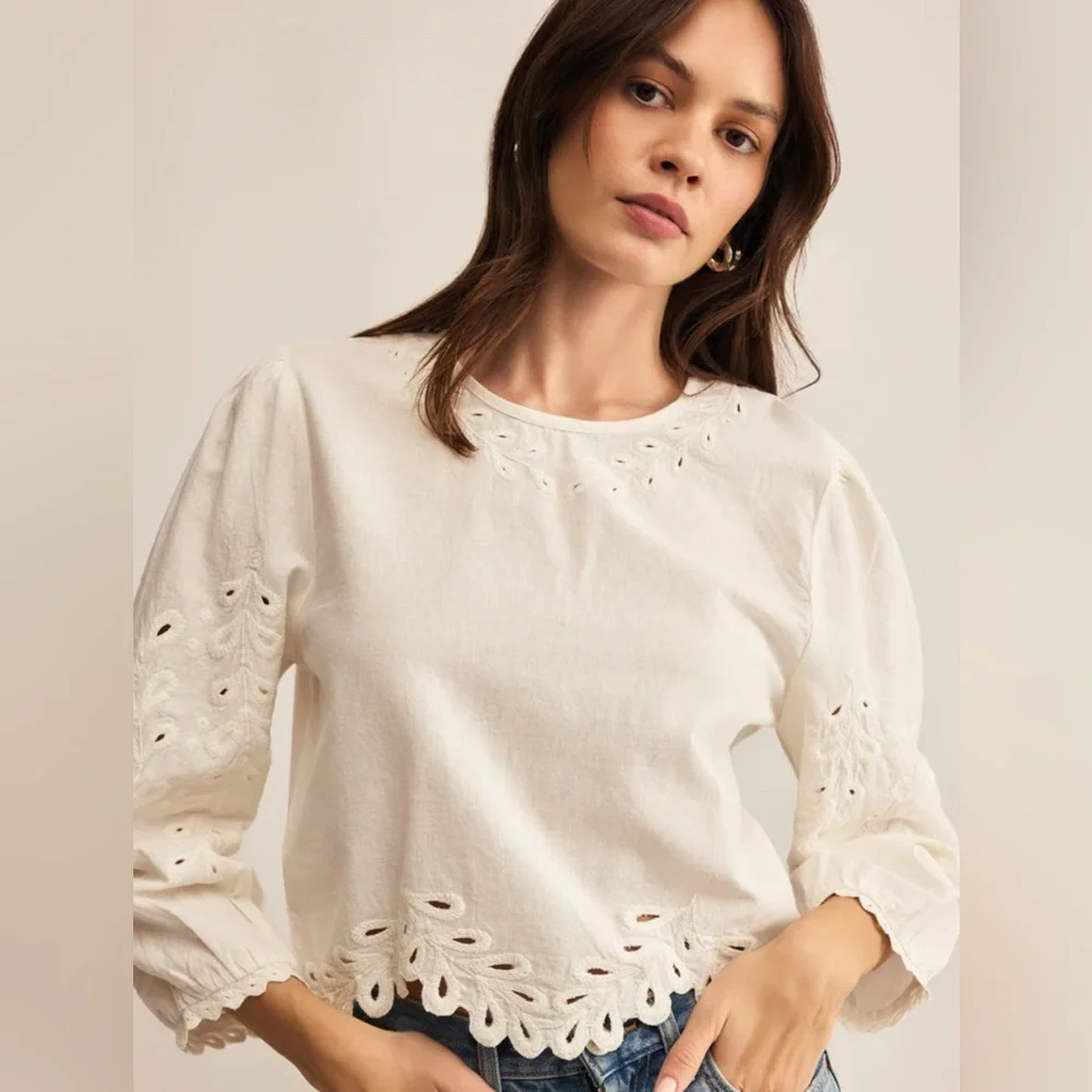 Z supply ambroise top white - Picture 3 of 4